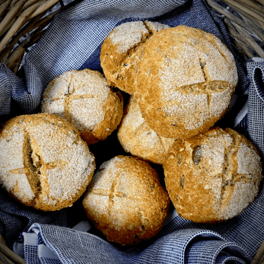 Baby Seeded Breakfast Buns