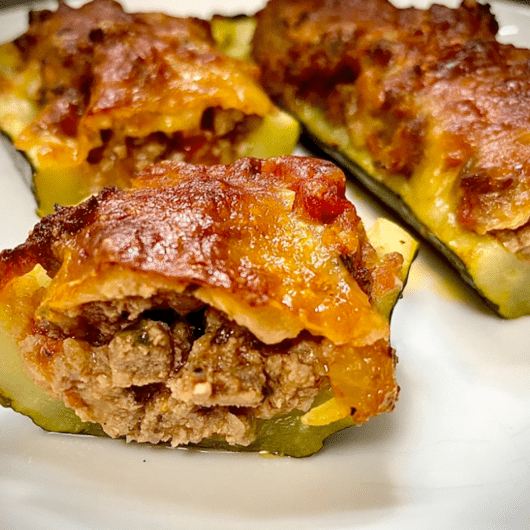 STUFFED ZUCCHINI