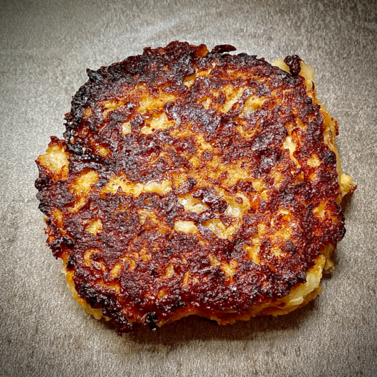 CABBAGE CHEESY RÖSTI (PUFFER/FRITTER)