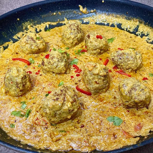 LAMB KOFTA CURRY (Meatball Curry)