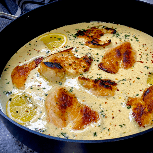 GARLIC BUTTER CHICKEN